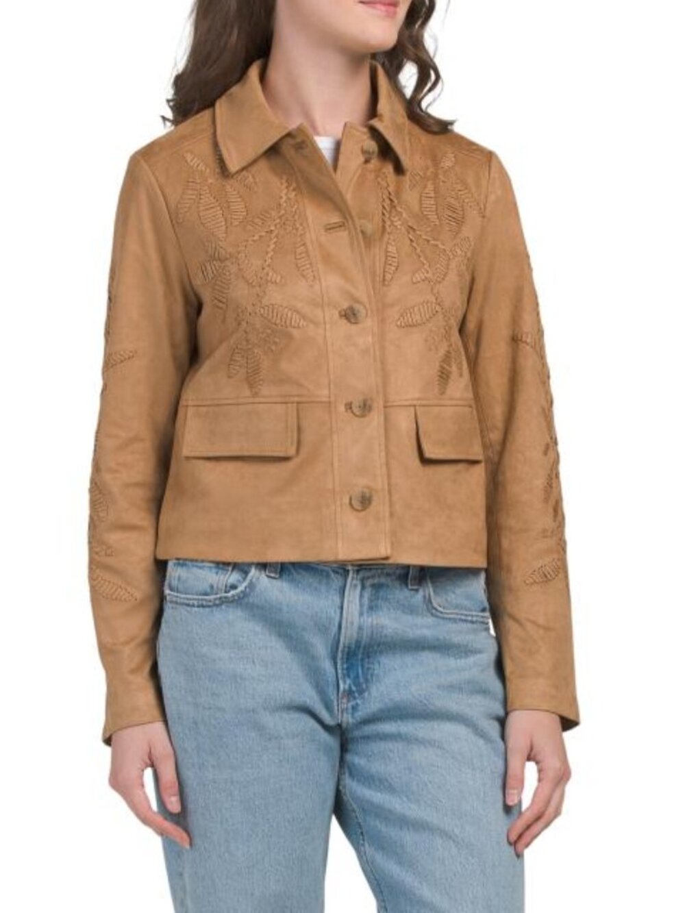 7 FOR ALL MANKIND Faux Suede Jacket